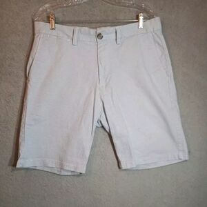 Old Navy Mens Blue Bermuda Shorts Size 32 Casual Comfort Cottton Blend Preppy